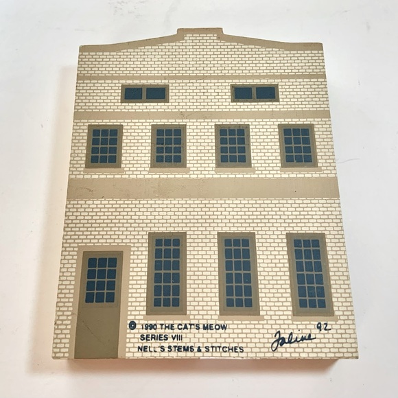 Vintage - The Cat’s Meow Village - Lot of 3 Collectible Buildings and Stores - Picture 5 of 11